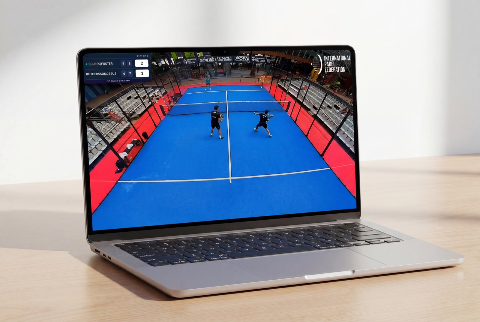 Turn your courts into a media product.